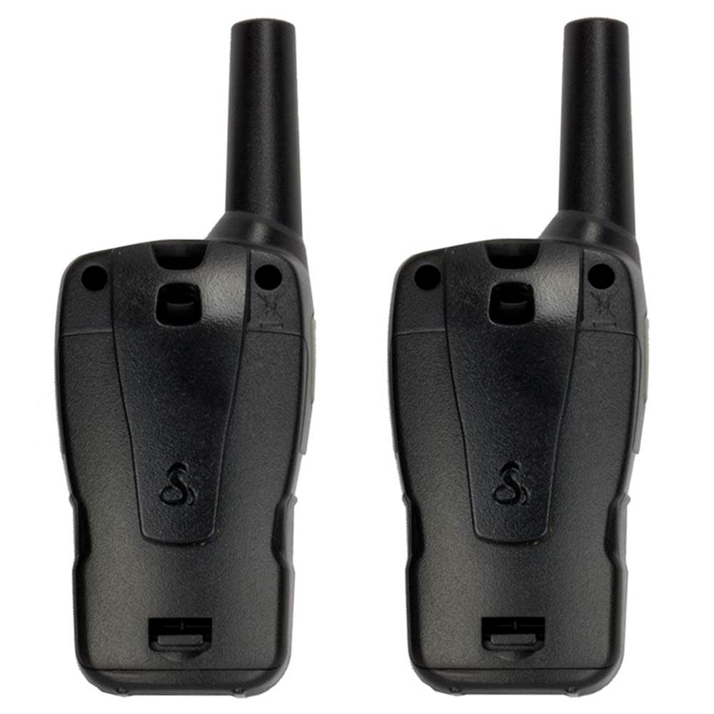 Cobra 16-Mile 22-Channel FRS/ GMRS Walkie Talkie 2-Way Radios, Black | CX112