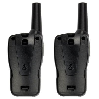 Cobra 16-Mile 22-Channel FRS/ GMRS Walkie Talkie 2-Way Radios, Black | CX112