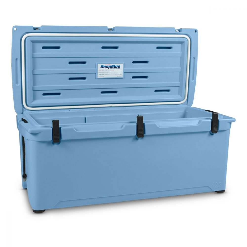 Engel 27 Gallon 130 Can 123 High Performance Roto Molded Cooler, Arctic Blue