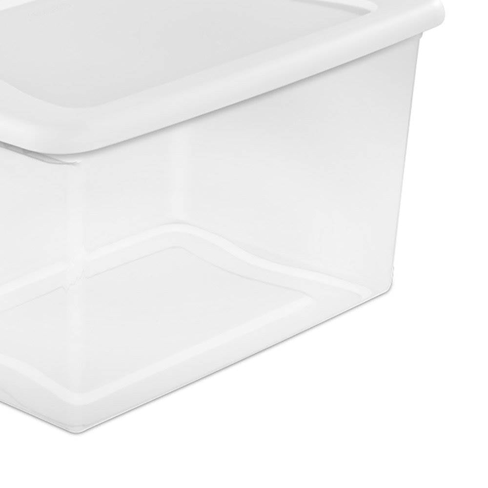 Sterilite 64 Quart Storage Container (8 Pack) One-Wrap Reusable Wire, 5 Pack - VMInnovations