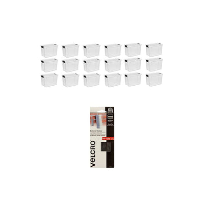 Sterilite 30 Quart Ultra Clear Plastic Storage Container (18 Pack)