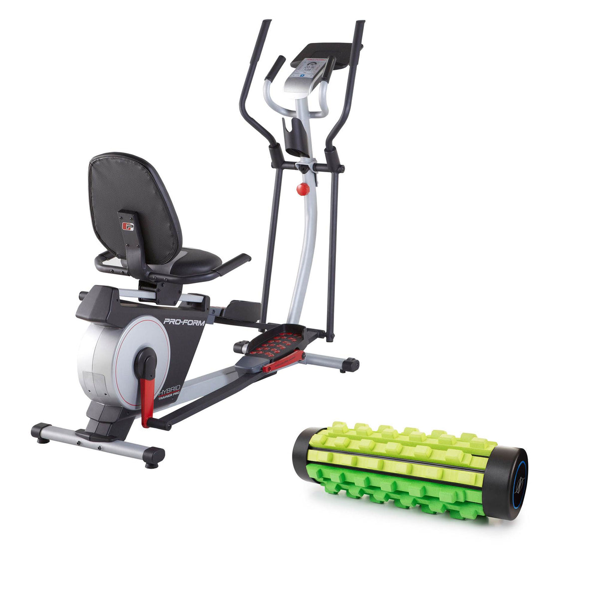 ProForm Hybrid Trainer Exercise Bike & Elliptical and NordicTrack Massage Roller
