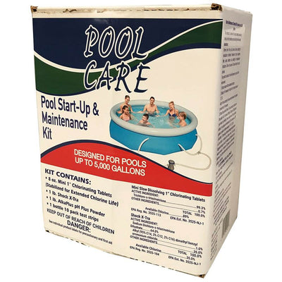 Bestway 10ft x 30in Above Ground Pool with Pump and Qualco Chemical Cleaning Kit