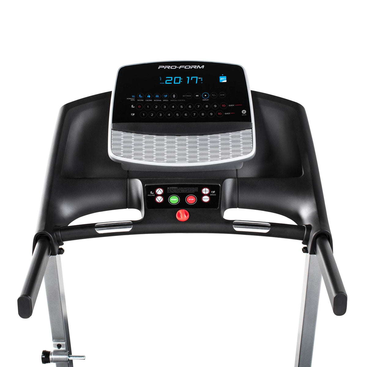 ProForm Freestanding Home Treadmill and NordicTrack Exercise Floor Mat, Clear