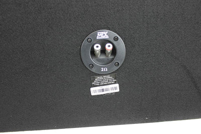 MTX 12" 1200W Dual Loaded Car Subwoofer Audio w/ Sub Box & Amplifier (Open Box) - VMInnovations