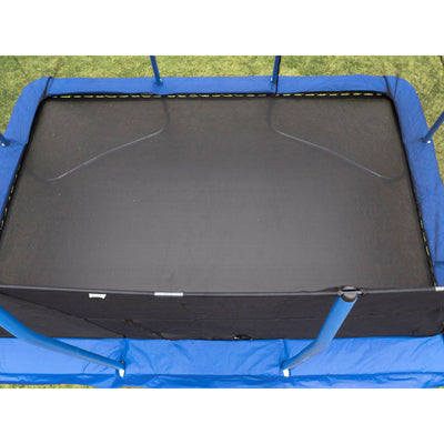 JumpKing 10 x 14" Trampoline with Safety Net and XDP Recreation Metal Anchor Kit