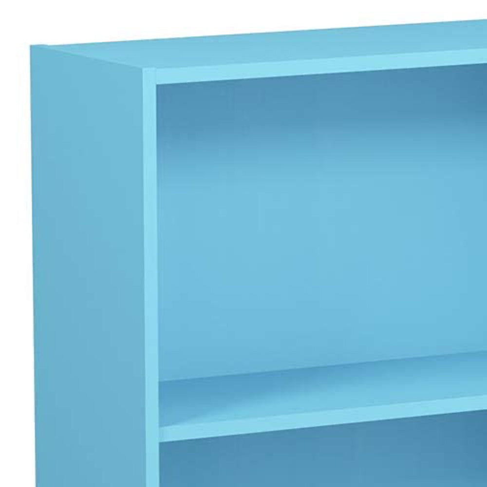 Furinno Jaya Wooden 3 Tier Adjustable Home Bookcase Display Shelf (Open Box)