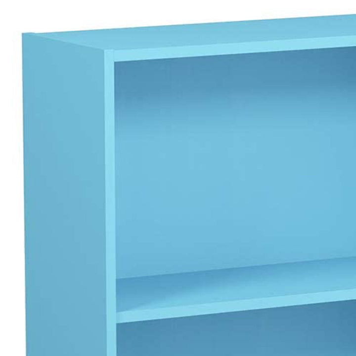 Furinno Jaya Wooden 3 Tier Adjustable Home Bookcase Display Shelf (Open Box)
