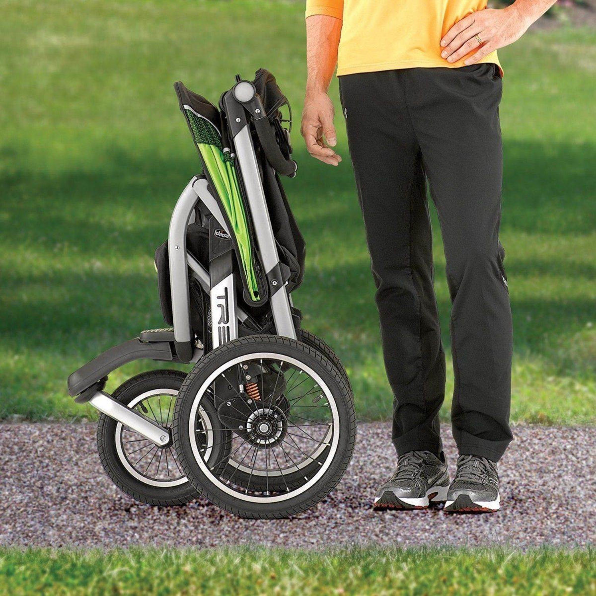 Chicco TRE KeyFit Fit2 Compatible Lightweight Infant Jogging Stroller (Open Box) - VMInnovations