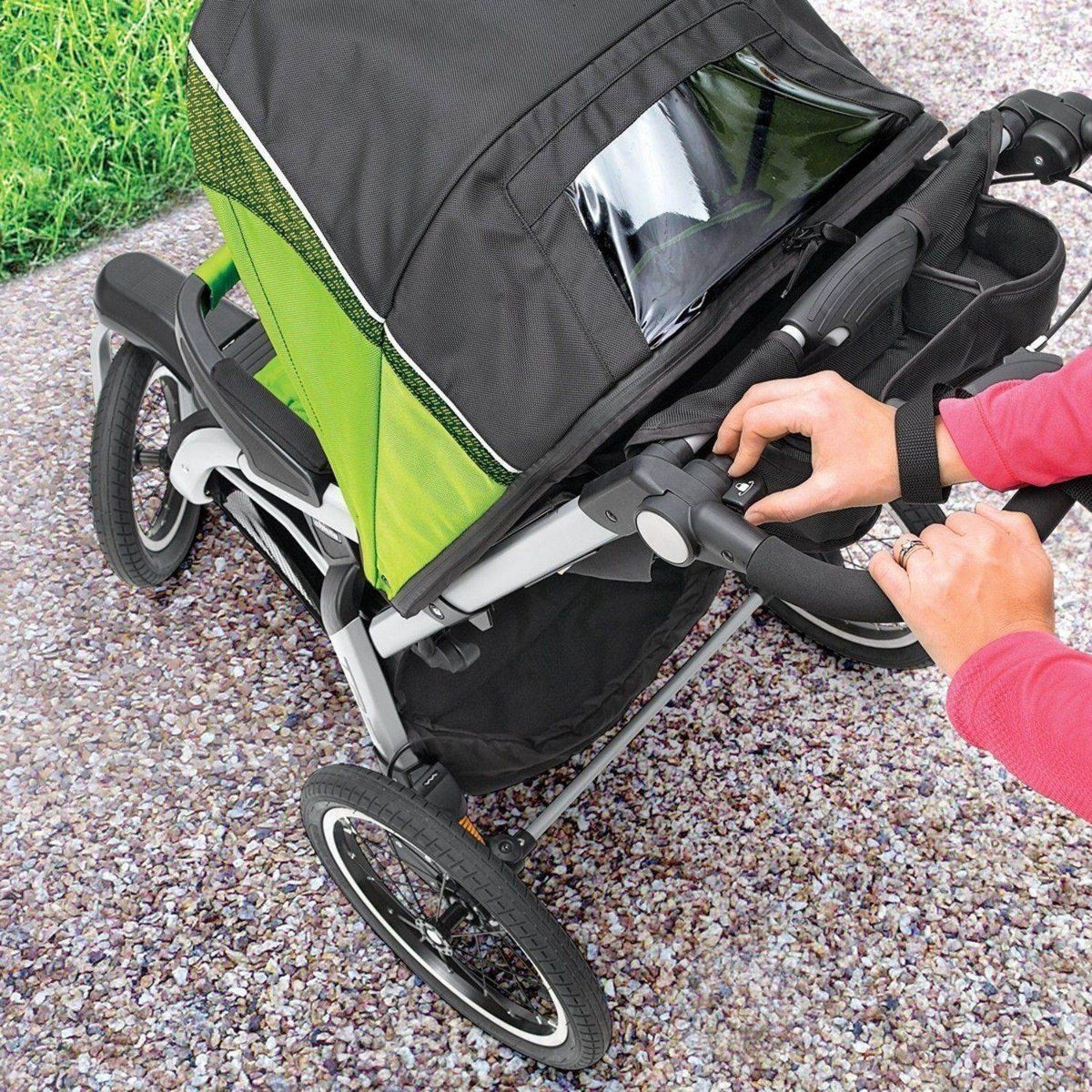Chicco TRE KeyFit Fit2 Compatible Lightweight Infant Jogging Stroller (Open Box) - VMInnovations