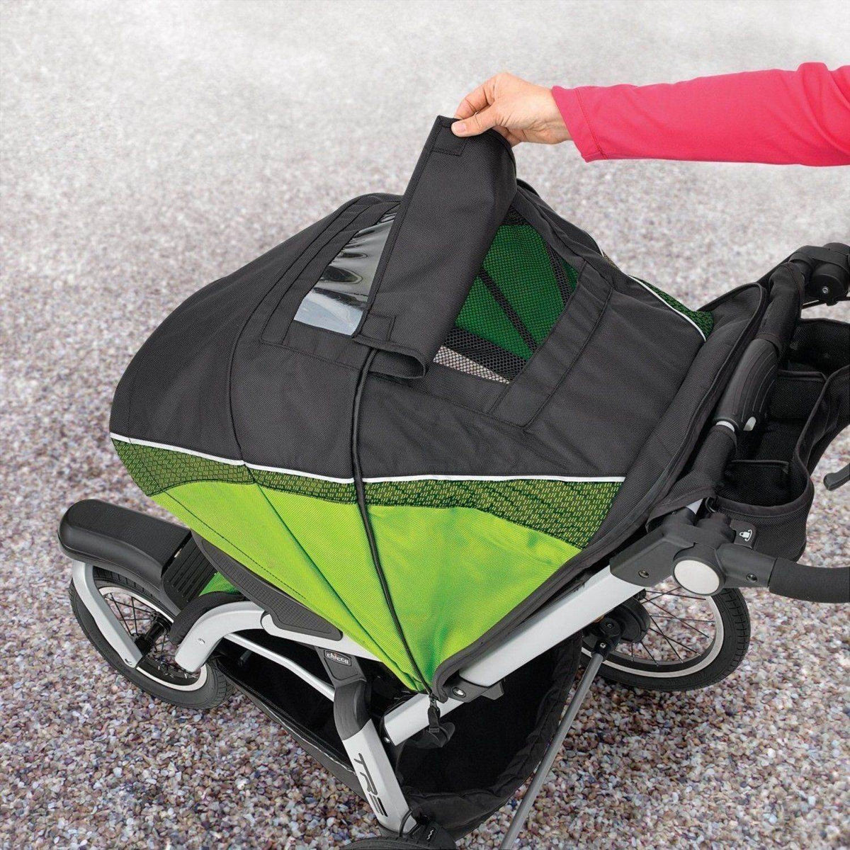 Chicco TRE KeyFit Fit2 Compatible Lightweight Infant Jogging Stroller (Open Box) - VMInnovations