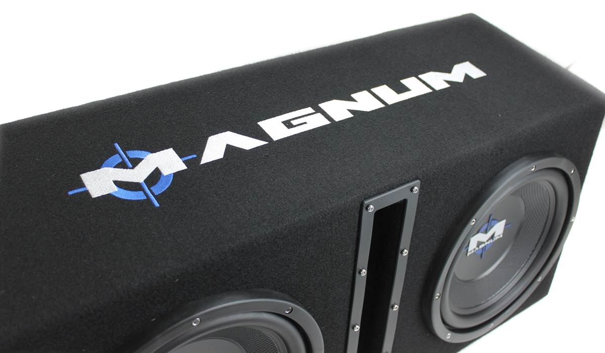 MTX Magnum MB210SP 10-Inch 400W RMS Dual Loaded Subwoofer Sub Box System Package