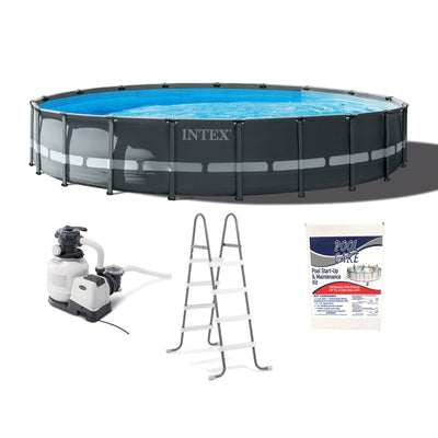 Intex 20ft x 48in Ultra XTR Round Above Ground Pool & Chemical Maintenance Kit