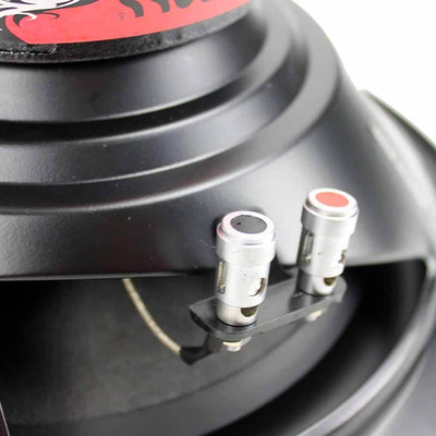Boss Chaos 12" 1400W Subwoofer (2 Pack) + Amplifier + Sub Box Enclosures Pair