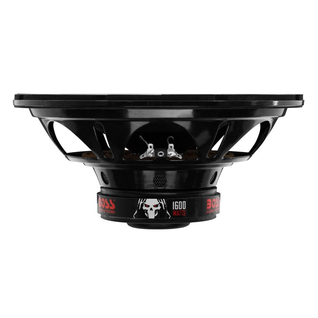 Boss Audio 12" 1600W Subwoofer (2 Pack) + Amplifier + Pair of Sub Box Enclosures