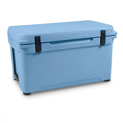 Engel Coolers 58 Quart 70 Can High Performance Roto Molded Ice Cooler, Blue