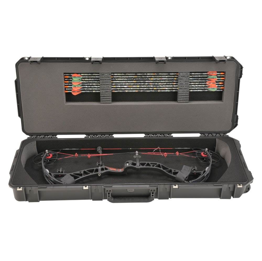 SKB Cases iSeries 4214 Hard Plastic Exterior Parallel Limb Bow Crossbow Case - VMInnovations