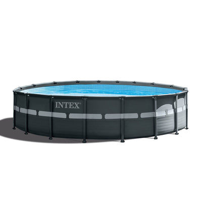 Intex 18ft x 52in Ultra XTR Round Frame Swimming Pool Set and Cleaner System