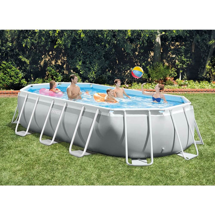 Intex 16.5ft x 9ft x 48in Rectangular Pool Set w/ Filter Cartridges (6 Pack)