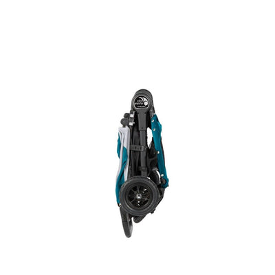 Baby Jogger Mini GT Travel Stroller, Teal/Gray and Deluxe Baby Stroller Bassinet - VMInnovations