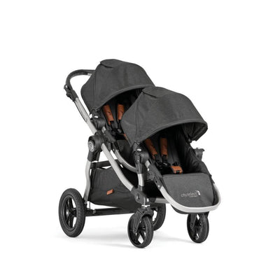 Baby Jogger City Select Single Convertible Baby Stroller + Pram Bassinet Kit