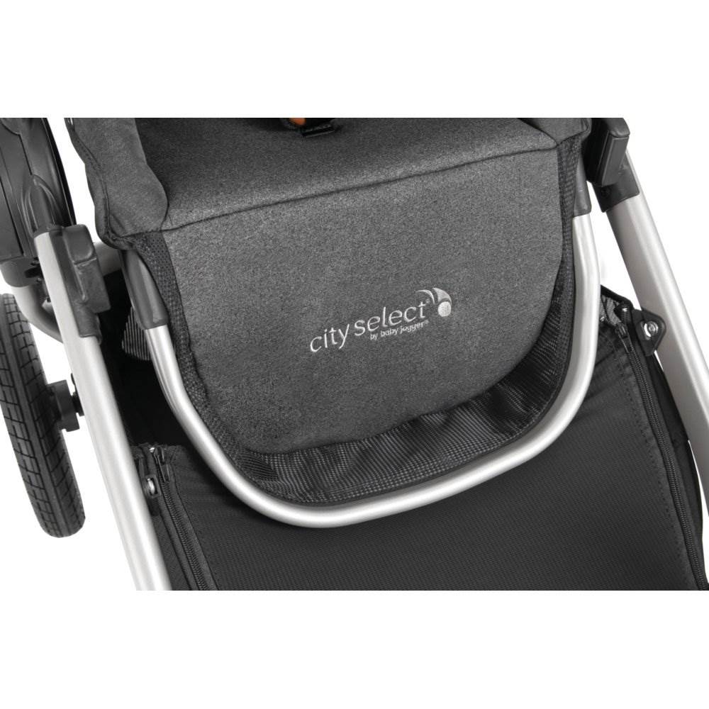 Baby Jogger City Select Single Convertible Baby Stroller + Pram Bassinet Kit