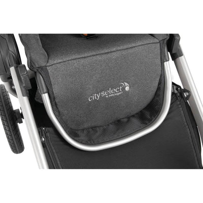Baby Jogger City Select Single Convertible Baby Stroller + Pram Bassinet Kit