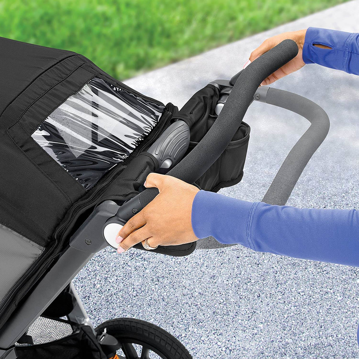 Chicco Activ3 Air Jogger KeyFit Fit2 Compatible Jogging Stroller, Q Collection