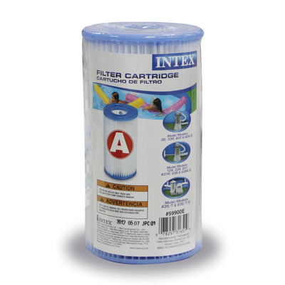 Intex 18ft x 48in Inflatable Pool Set w/ Filter (6 pk) & Natural Chemistry