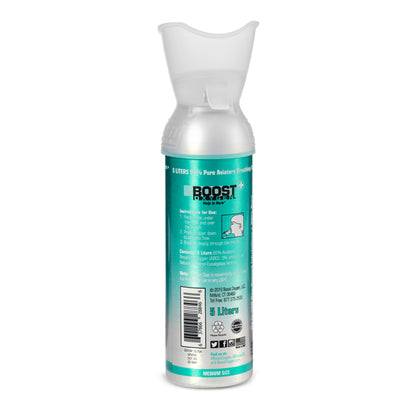 Boost Oxygen Natural Portable 5 Liter Pure Oxygen Canister, Eucalyptus (3 Pack)