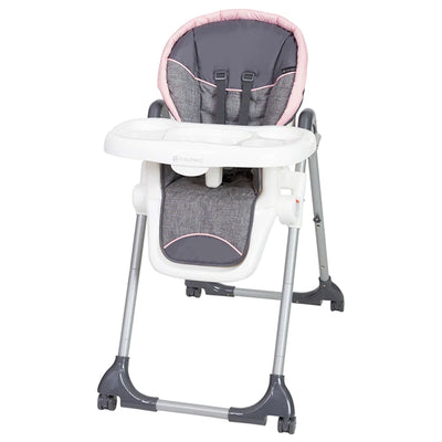 Baby Trend Dine Time 3-in-1 Baby and Toddler Feeding High Chair, Starlight Pink