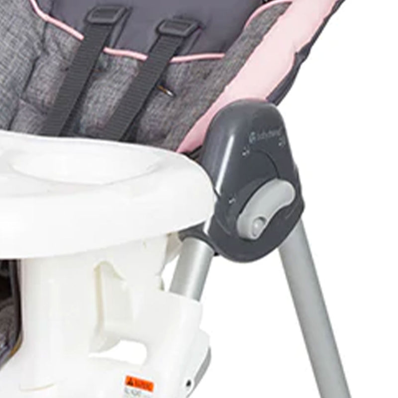 Baby Trend 3-in-1 Baby and Toddler Feeding High Chair, Starlight Pink (Open Box)