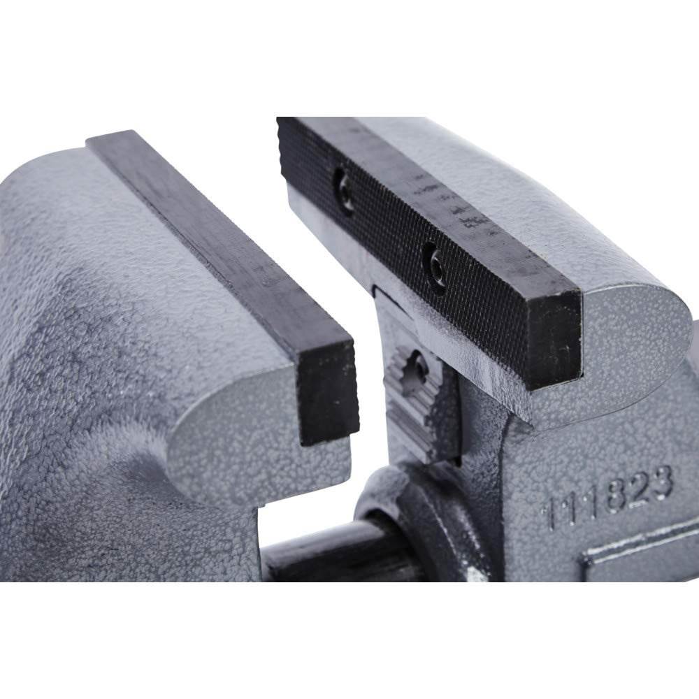 Wilton Tradesman 1765 Steel Swivel Base Work Bench Vise w/ 4 Pound Sledge Hammer