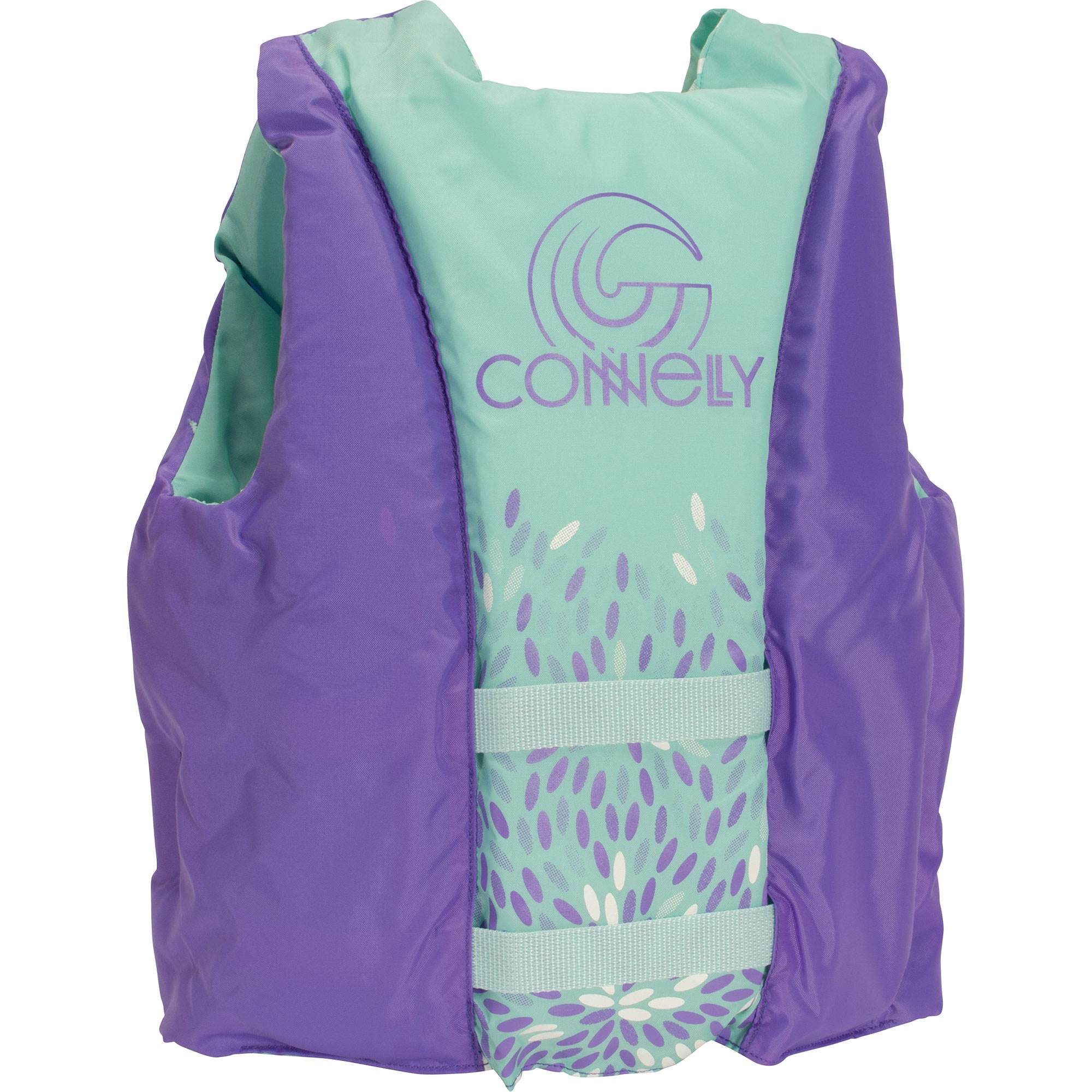 CWB Connelly Nylon Youth Life Jacket PFD, Purple/Light Blue (Open Box)