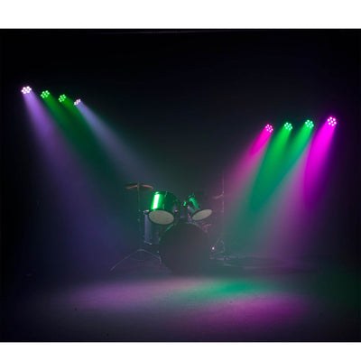 Chauvet DJ 4Bar Flex T USB LED RGB DMX Light Effect System w/ Footswitch & Case