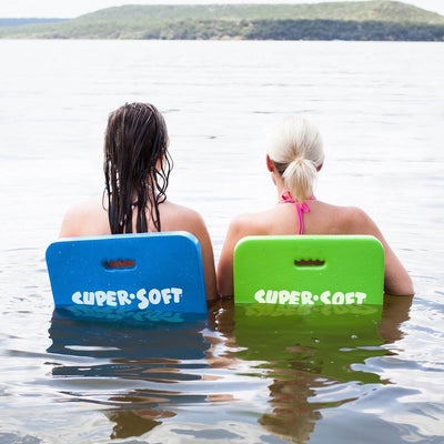 TRC Recreation Super Soft Floating Saddle Seat Chair, Bahama and Marina Blue - VMInnovations