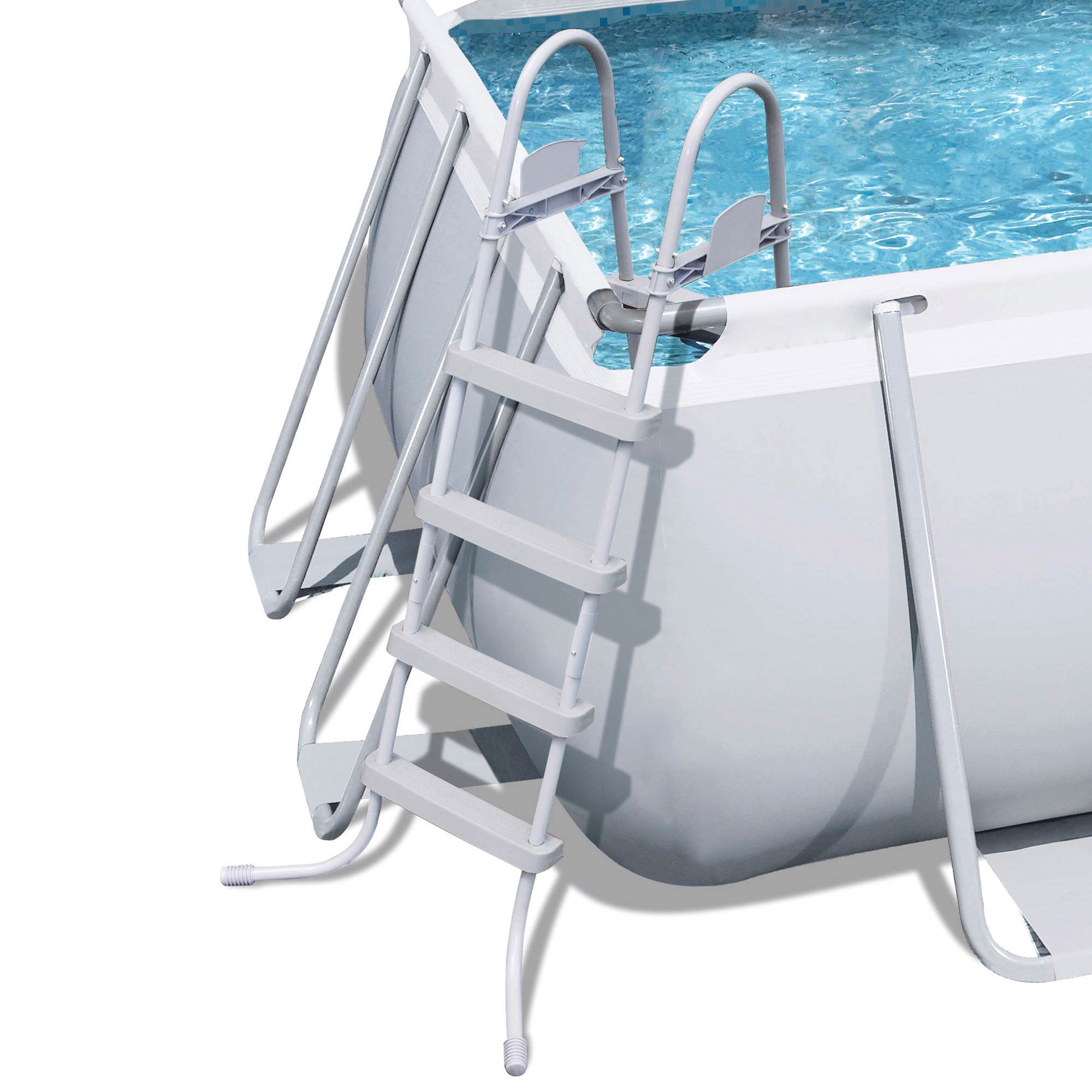 Bestway 18ft x 108in Above Ground Pool Set w/Ladder, Pump & Cartridges (2 Pack) - VMInnovations