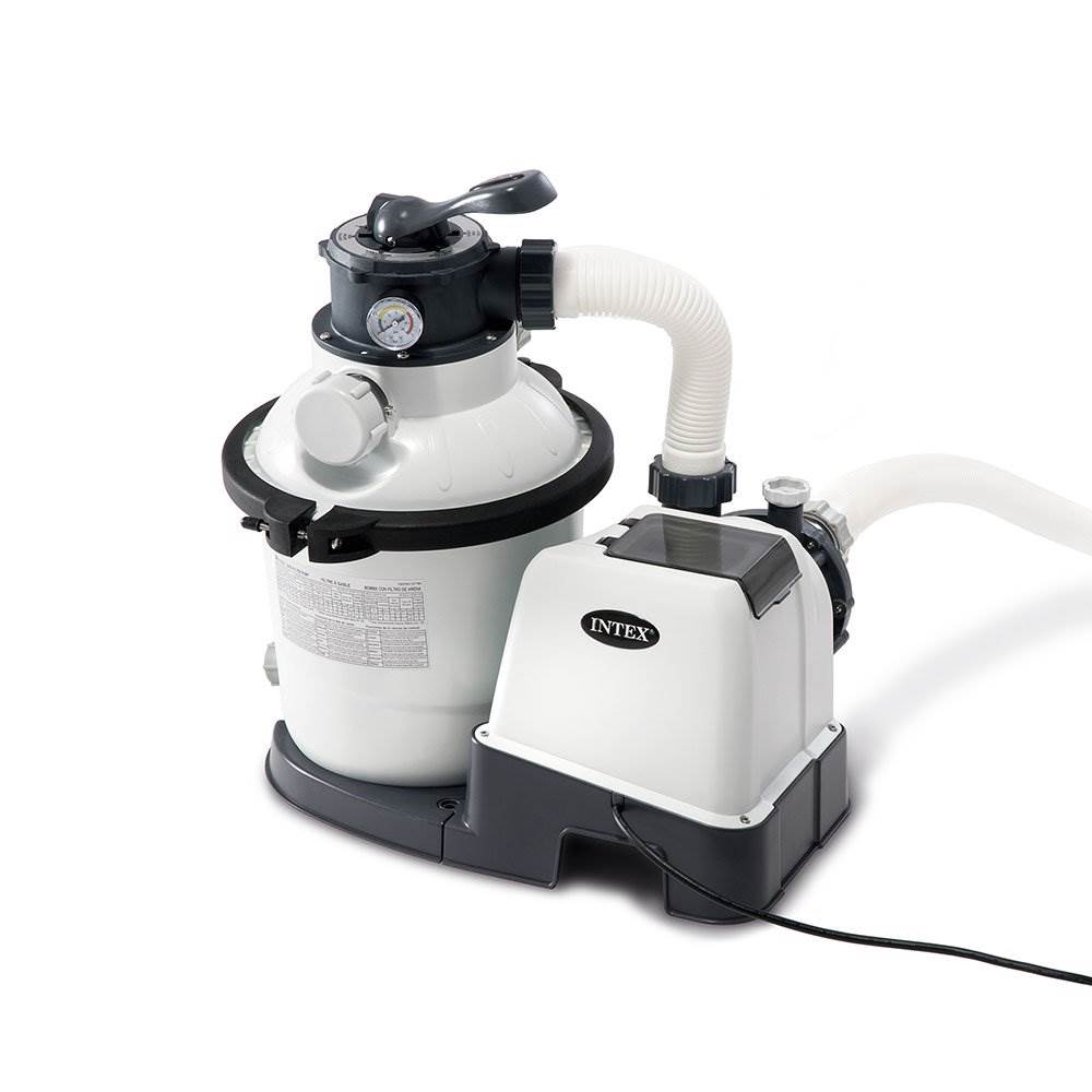 Intex 26643EG 1200 GPH Pool Sand Filter Pump + Kokido V-TRAP Pool and Spa Vacuum