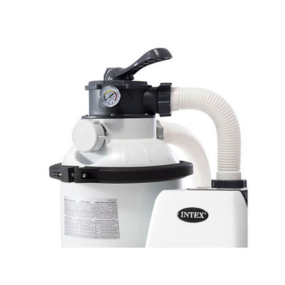 Intex 26643EG 1200 GPH Pool Sand Filter Pump + Kokido V-TRAP Pool and Spa Vacuum