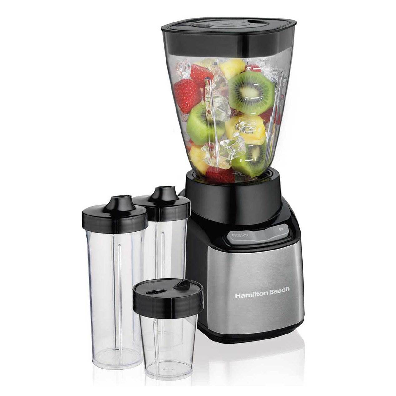 Hamilton FlexBrew Coffee Maker & A 32 Ounce Smoothie Mixer Blender w/ To Go Cups