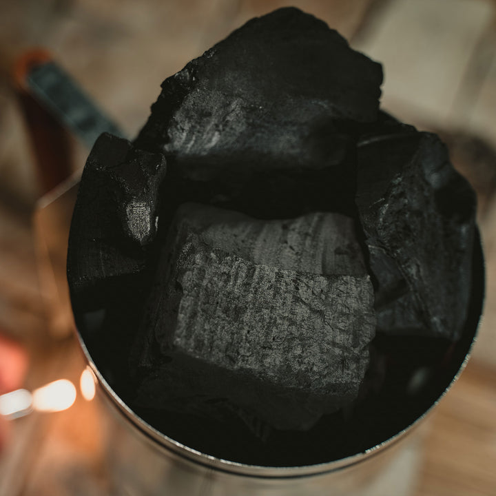 Jealous Devil 100 Percent Natural Hardwood Lump Grill Charcoal, 35 LBS (2 Pack) - VMInnovations