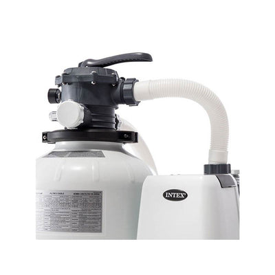 Intex 2800 GPH Above Ground Pool Sand Filter Pump w/Threaded Hose Adapter (Pair) - VMInnovations