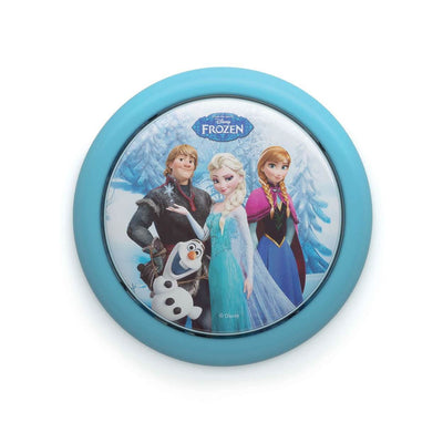 Philips Disney Frozen Push Touch Night Light w/ Philips Disney Frozen Lampshade