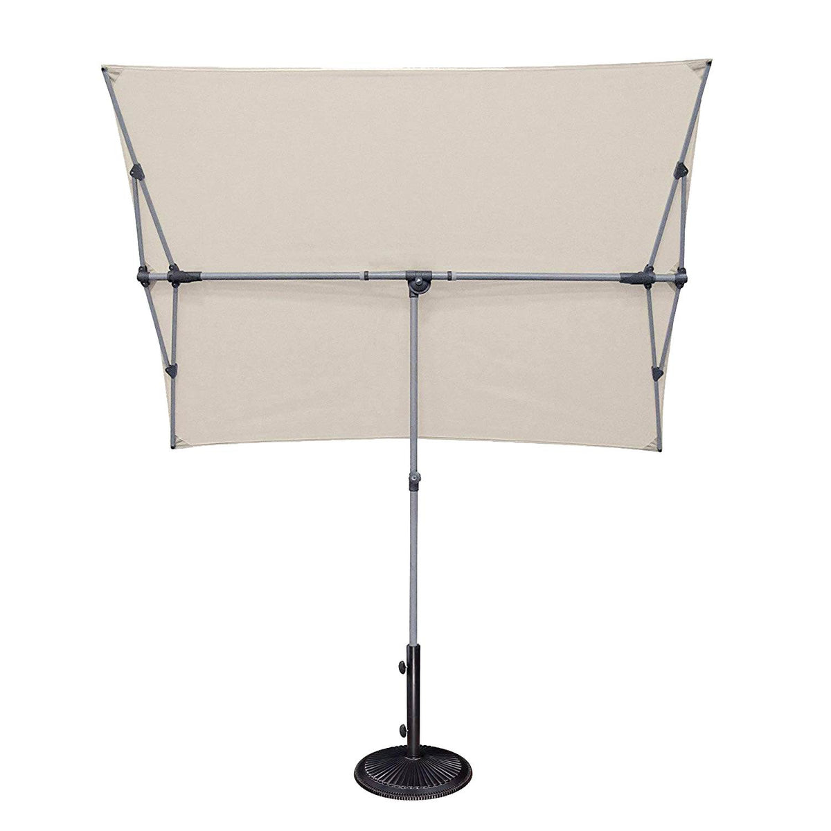 SimplyShade Capri Outdoor Patio Shade Rectangle Balcony Umbrella (Open Box)