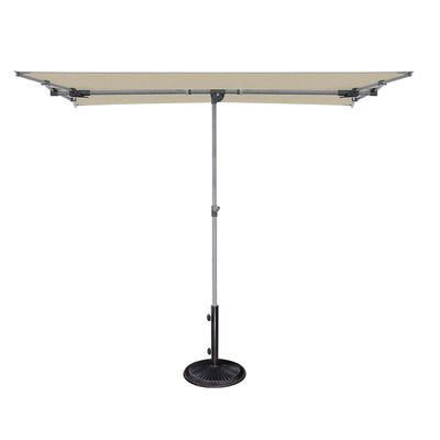 SimplyShade Capri Outdoor Patio Shade Rectangle Balcony Umbrella (Open Box)