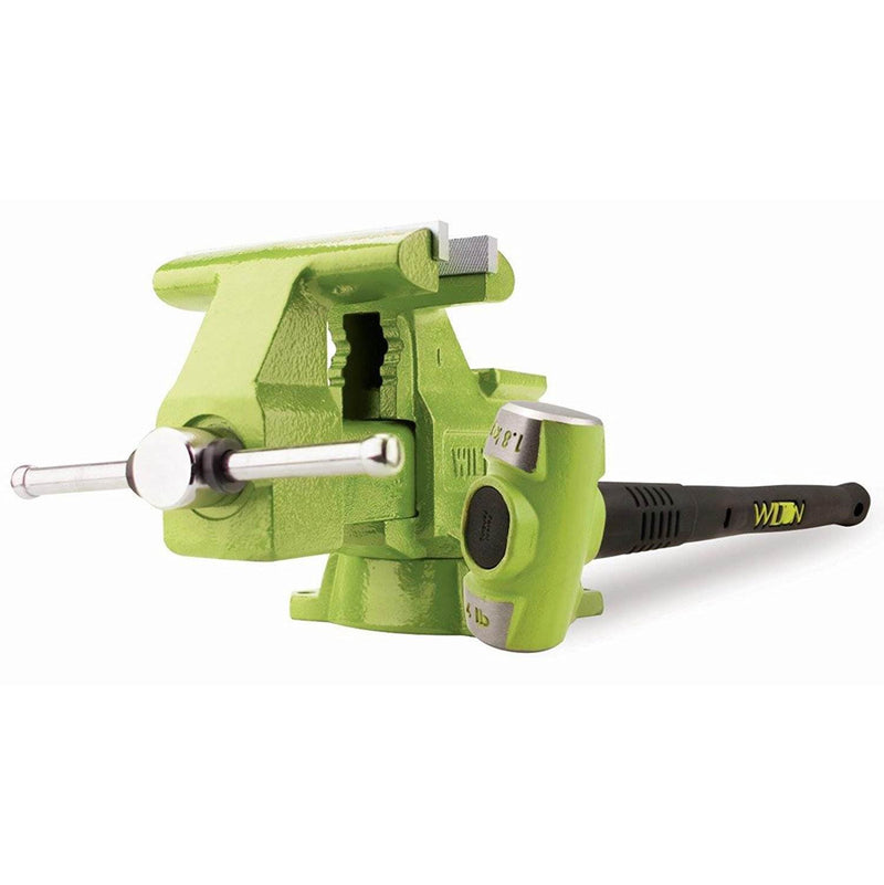 Wilton Bash 6.5 Inch Vise And 12 Inch Hammer + 3 Piece 46 HRS Steel Hammer Set
