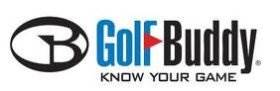 Golf Buddy Talking GPS Range Finder, White and Blue + Golfwith Connected Tracker