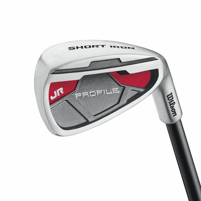 Wilson Profile Complete Small Junior Right Hand Golf Set w/Red Golf Bag (2 Pack)