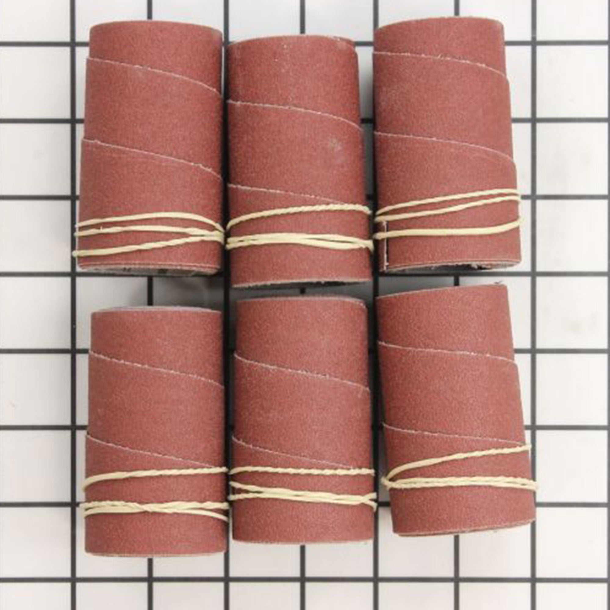 Jet Ready to Wrap 80 Grit 10 Inch Wide 10-20 Bench Top Sander Sandpaper, 6 Pack