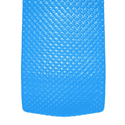TRC Recreation PVC Pool Float Storage Drying Rack w/ Foam Lounger Bahama Blue